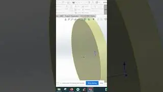 Extrude feature in solidworks 