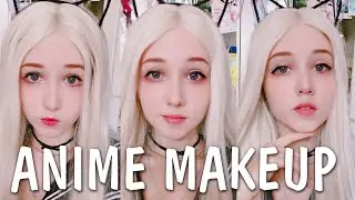 Мой АНИМЕ макияж~ простой способ / Easy ANIME makeup