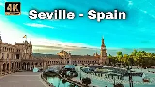 🇪🇸 Seville, Spain Walking Tour (4K UHD) – With Captions