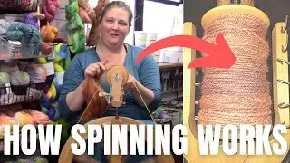 How to Spin Yarn | Spinning for Beginners