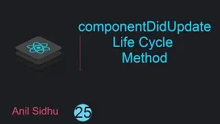 React tutorial in beginners #25 componentDidUpdate life cycle method in ReactJs