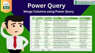 Merge Columns using Power Query