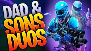 FORTNITE DUOS WITH MY SON (Dad And Son HONOR GUARD Duos!)