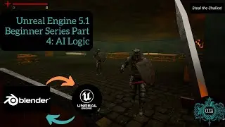 Unreal Engine 5.1 Beginner Tutorial - Part 4 #unrealengine #blender #blender3d #unrealengine5