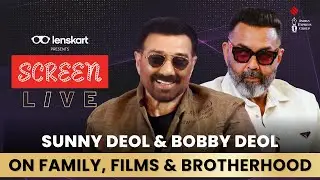 Sunny Deol, Bobby Deol Interview On Dharmendra, Bollywood Camps, Ramayan, Animal & Border 2 | SCREEN