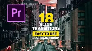 FREE SLICE TRANSITIONS PRESET FOR PREMIERE PRO | Premiere Pro Transitions