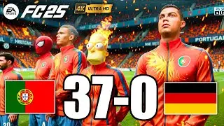 FC25 - RONALDO, SPIDER MAN, BATMAN, MESSI, ALL STARS - PORTUGAL VS GERMANY