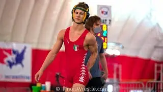 126 – Cody Tavoso {G} of Hinsdale Central IL vs. Lorenzo Frezza {R} of Stevenson IL