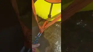 Зимняя ватрушка на воде