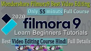 filmora 9 me video editing kaise kare hindi me ||Filmora 9 Video Editing beginners 2020 ||