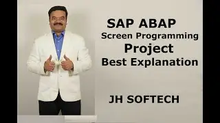 SAP ABAP Screen Programing Project, Best Explanation