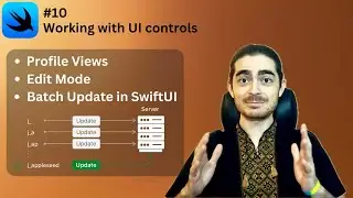 SwiftUI №10 - Відображення та редагування юзер профайла | Секрет оновлення даних пачкою!