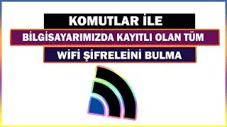 windows 11-10 Programsız Komutlar ile WiFi Şifresi Nasıl Bulunur | Powershell CMD Komutları ile