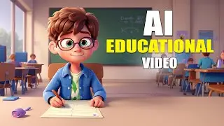 How to Create Kids Animated Educational Videos Using AI | AI Animations