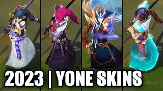 ALL YONE SKINS SPOTLIGHT 2023 | League of Legends