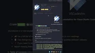 Vim in VSCode