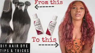 DIY: How to dye hair in 5 minute || coloring tips & tricks water method || beginners friendly