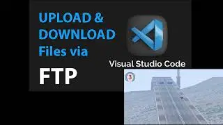 VSCode FTP / edit remote files / download and upload files / Visual Studio Code / ftp-sync