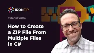 How to Create ZIP File From Multiple Files in C# | IronZIP