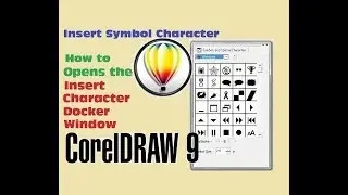 15 - CorelDraw 9 Projects - How to Insert Symbols and Special Characters - Lunar Computer College