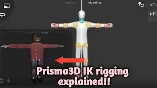 How to use the IK rig in Prisma3D: Quick tutorial