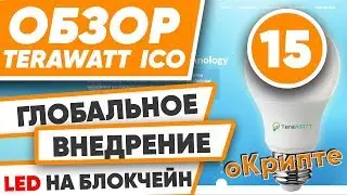 Обзор ICO TeraWatt. Глобальное Внедрение LED на Блокчейн.