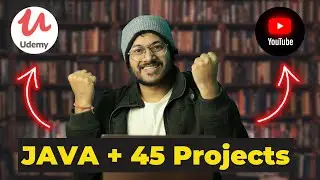 BEST Course To Learn JAVA With 45 Projects 🔥🔥