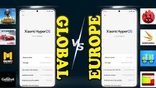 Poco F5 HyperOS Global VS Europe ROM | Which is Better For Gaming? | Review & Benchmark Test