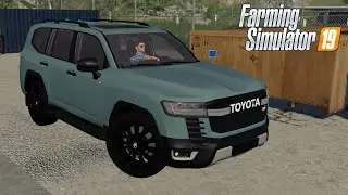 TOYOTA Land Cruiser 300 GR Sport - Farming Simulator 2019[FS19 LS19 Car Vehicle Mod] 