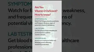 "Vitamin D Deficiency? Learn More"