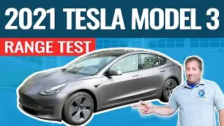 2021 Tesla Model 3 70-mph Highway Range Test