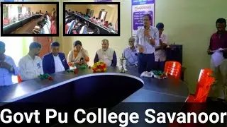 Govt PU College Savanoor |Library . 