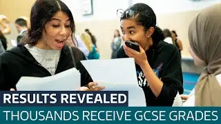 GCSE results day: Pupils receiving highest grades fall but remains above pre-Covid levels | ITV News