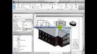 Revit Basics pt7 - foundations, roof and layout of sheets