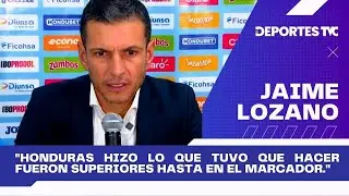 Jaime Lozano y la dura crítica para los futbolistas de México tras la derrota ante Honduras