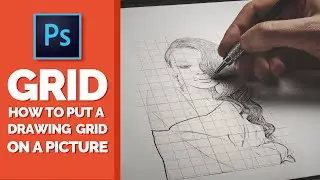 ⊞🖼️ HOW TO Put A Grid On A Picture With Photoshop