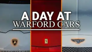 I Tested Some Of The BEST SUPERCARS At Warford Cars... And ALMOST Bought One!