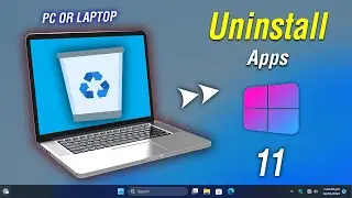 How to Uninstall Apps in Windows 11 Uninstall Apps on Windows 11 How To Uninstall Apps On Windows 11