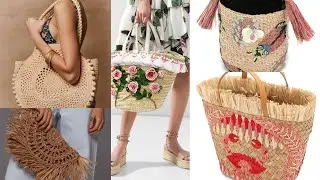 Что связать летом? Идеи вязаных сумок от люксовых брендов