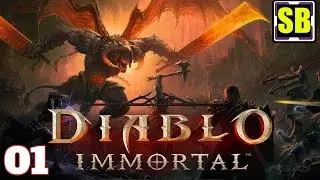 Lets Play Diablo Immortal Part 1 (On PC)