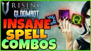 Insane New Spell Combos In V Rising Gloomrot