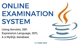 Online Examination System Project using Java: Part 1 - Project Demo