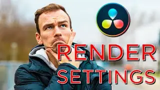 Die besten EXPORT und RENDER SETTINGS in DAVINCI RESOLVE | Tutorial