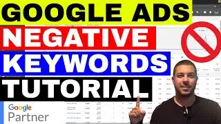 Google Ads Negative Keywords - Setting Up Adgroup Negative Keywords 🚫