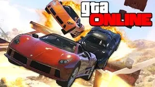 ПЕРВЫЙ В САМЫХ МАССОВЫХ ГОНКАХ!? GTA 5 ONLINE ГОНКИ 