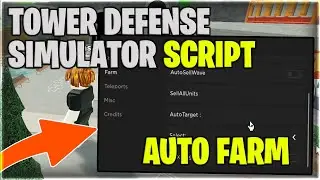 [NEW SKINS!] Roblox Tower Defense Simulator Script Auto Farm Auto Place & Upgrade Pastebin 2024