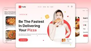 React Food Delivery Website Tutorial Using, Nextjs | React js Projects for Beginners | Deploy PART:1