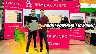 We visited BOMBAX! Ethereum Classic BEAST!! BOMBAX EZ100-C 🔥Crypto Mining India🚀 #bitcoinmining #etc