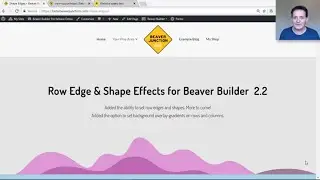 Row Edge & Shape Effects for Beaver Builder  2.2