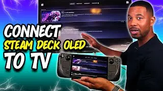 How To Connect a Steam Deck OLED To TV ( You don’t need a dock just this wire…)